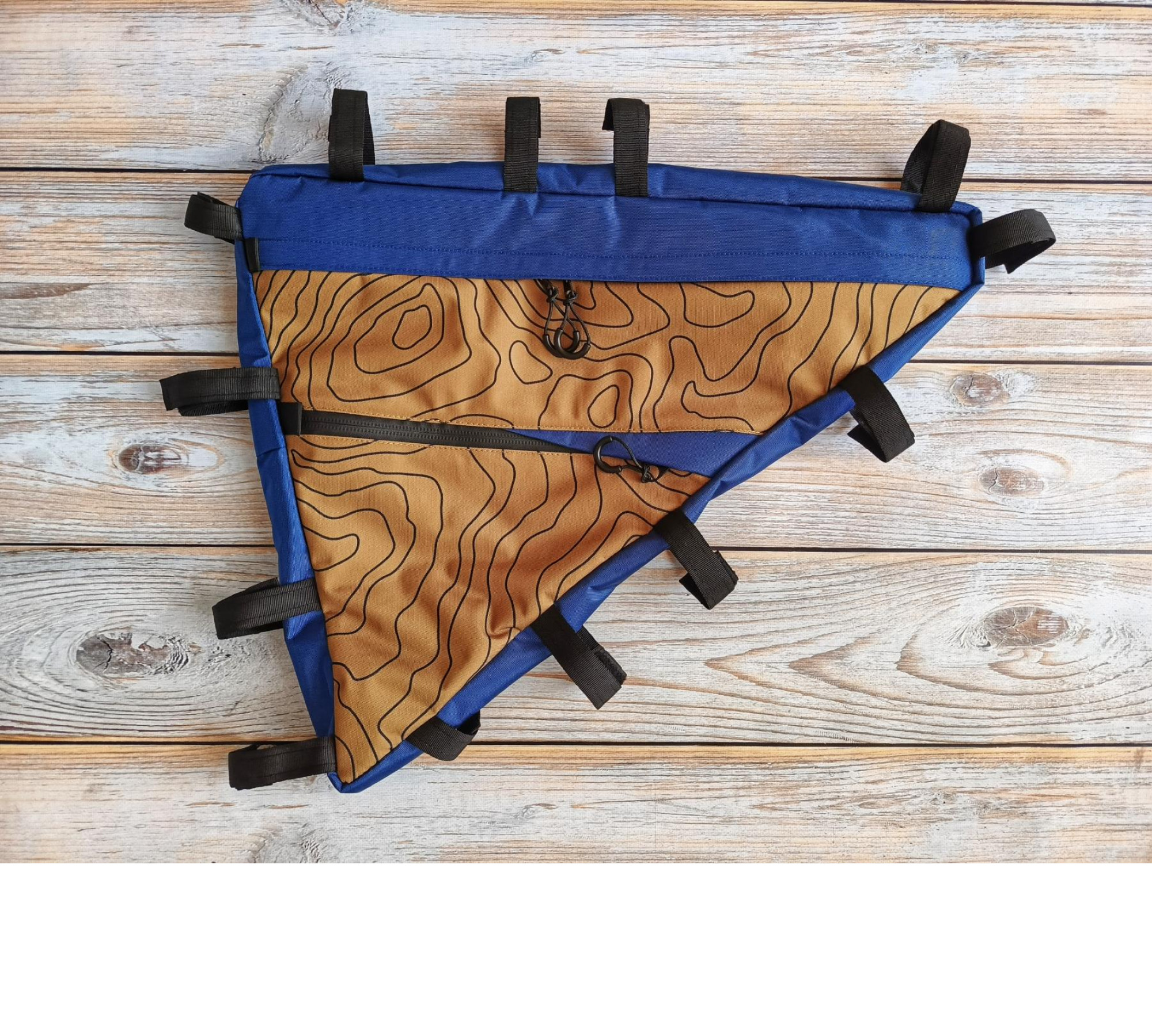 Custom Full Frame Velcro Bike Bag by Lesenok