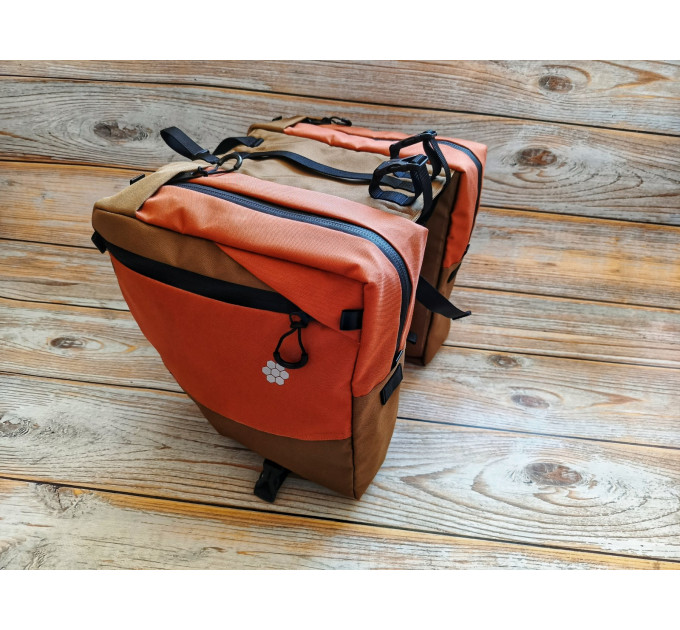 Bicycle pannier bike bag trunk gear Lesenok- ''Prostir"