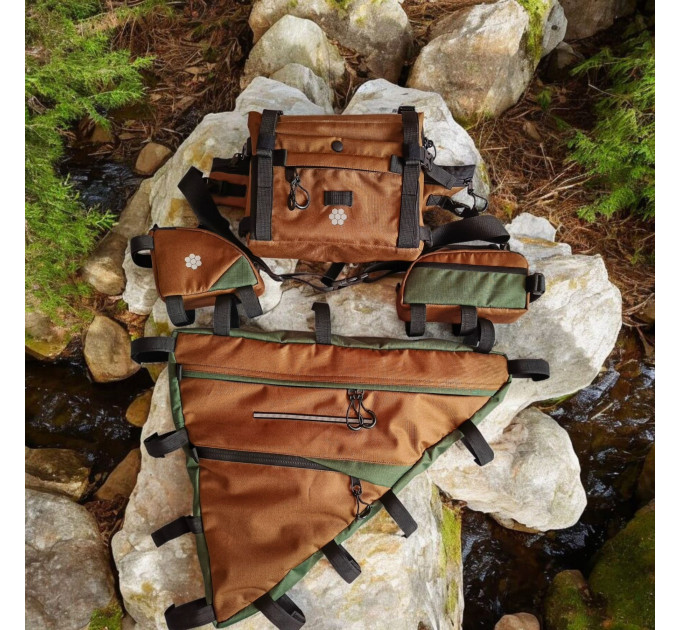 Set bikepacking bag custom gear Lesenok