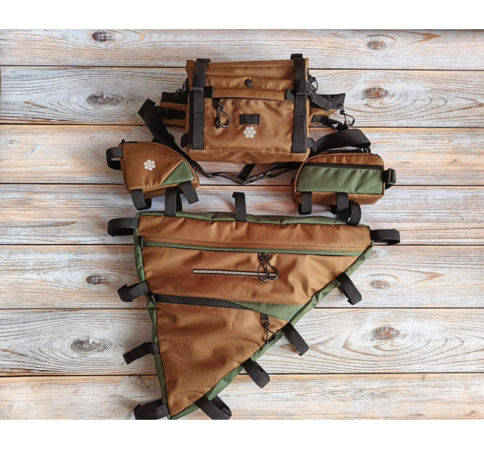 Set bikepacking bag custom gear Lesenok