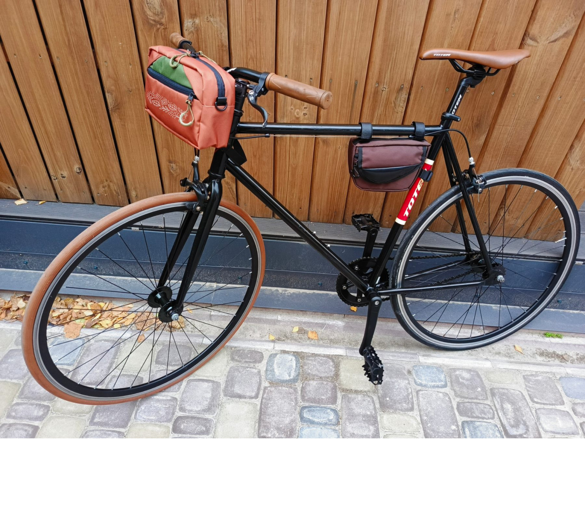 Handlebar Mini Bag MAESTRO — Urban Bikepacking & Gravel Bag by LESENOK