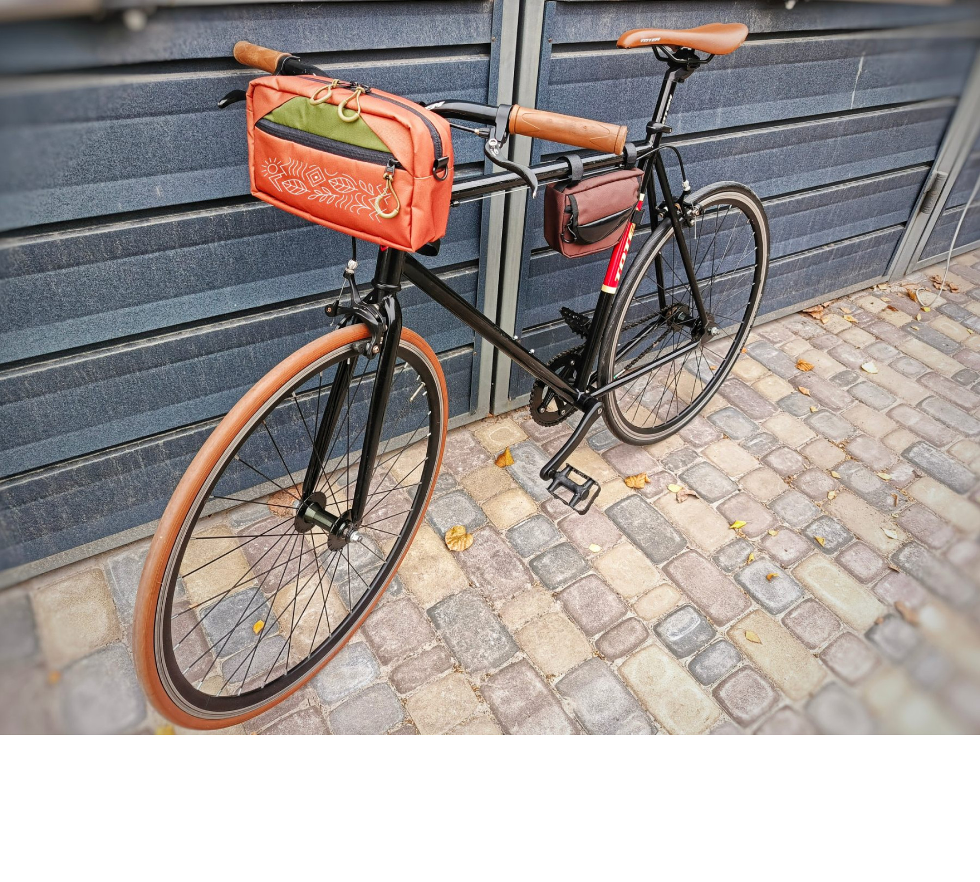 Handlebar Mini Bag MAESTRO — Urban Bikepacking & Gravel Bag by LESENOK
