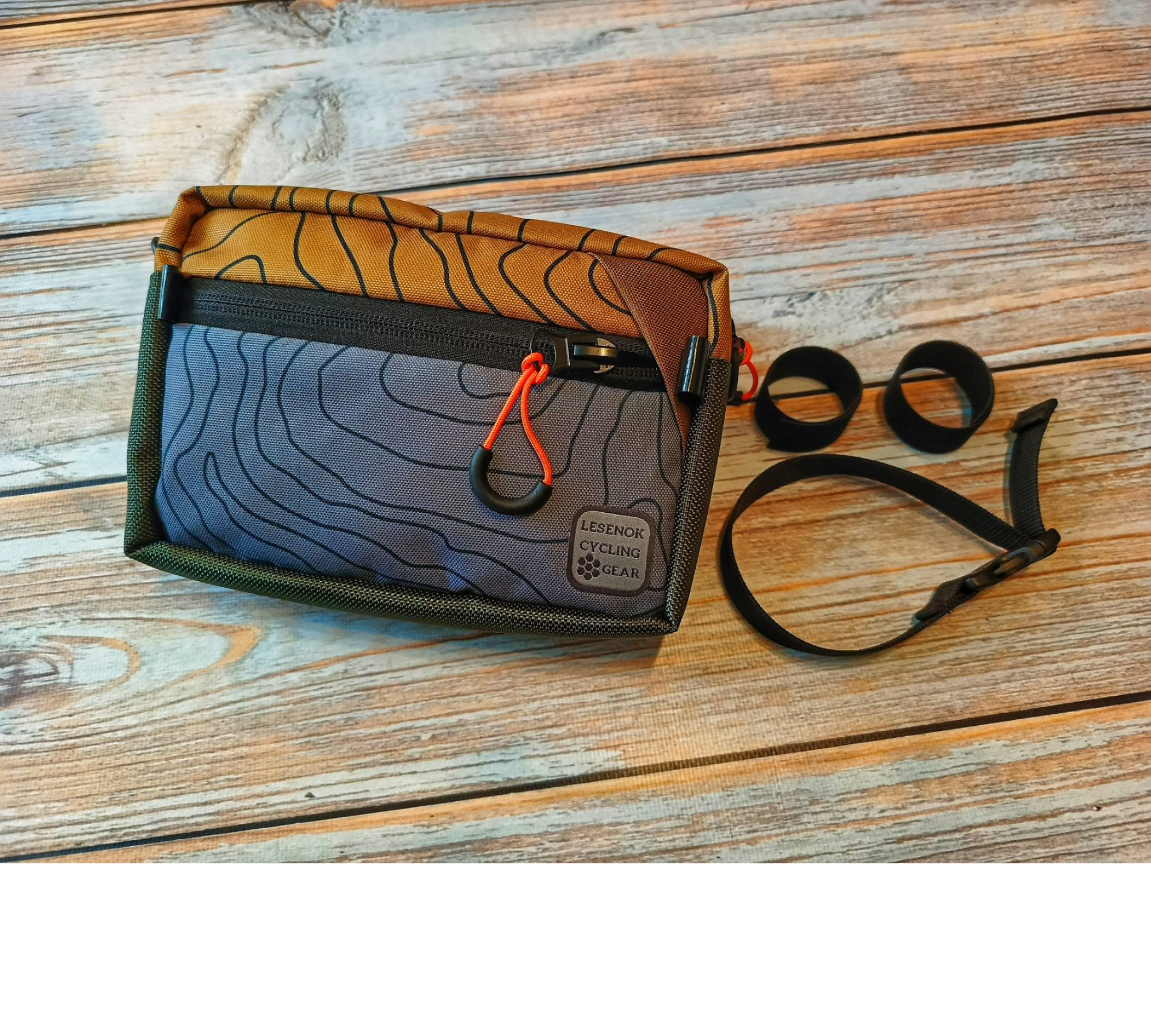 Recycling Mini Handlebar Bike Bag by Lesenok