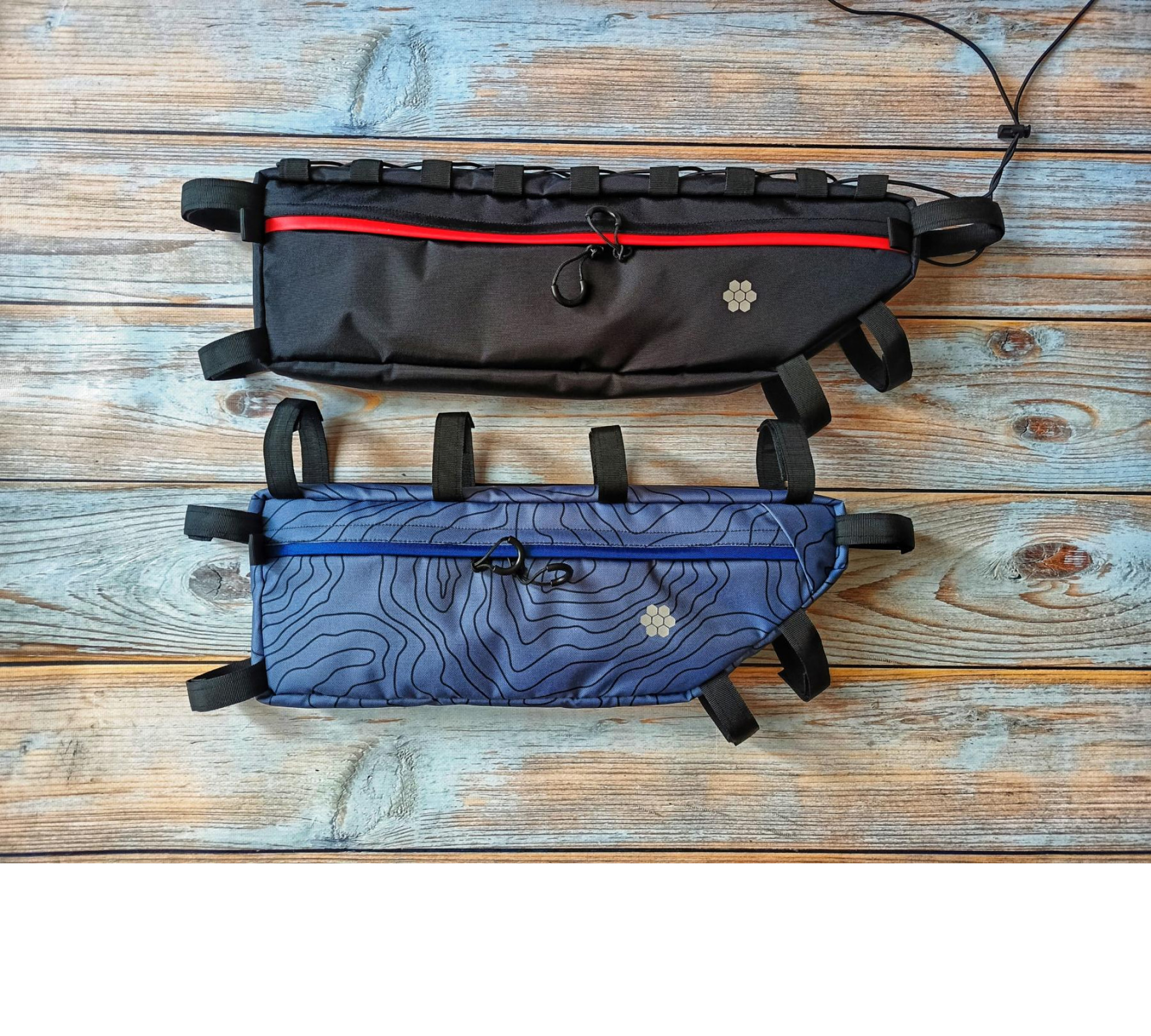 Custom Half Frame Bike Bag Long by Lesenok