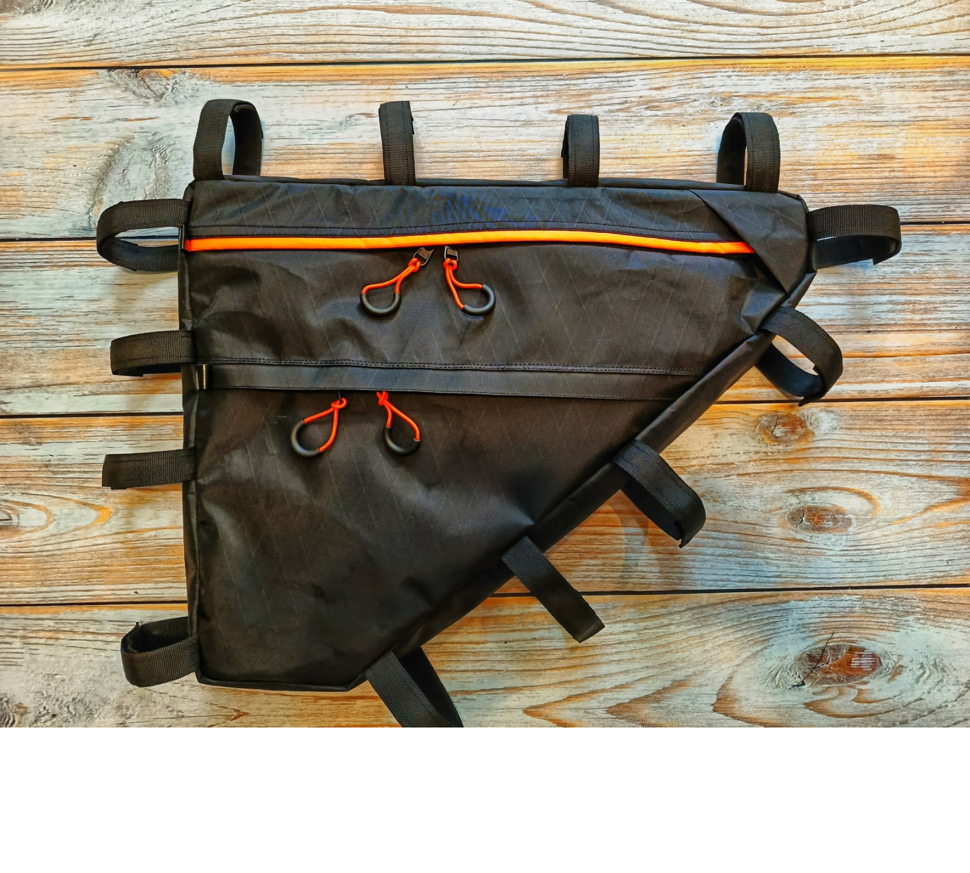 Custom Full Frame Velcro Bike Bag by Lesenok