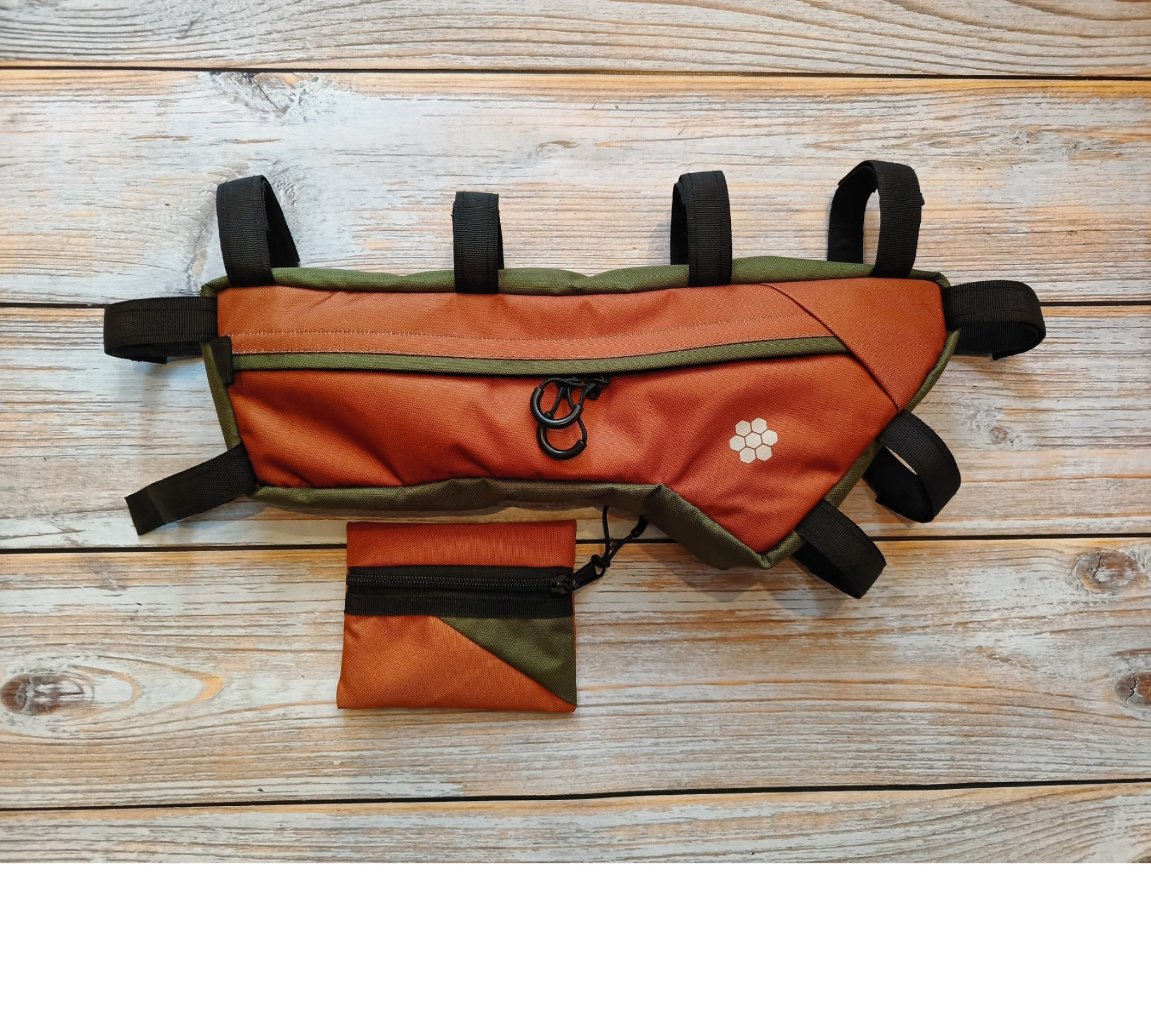 Custom Half Frame Bike Bag Long by Lesenok