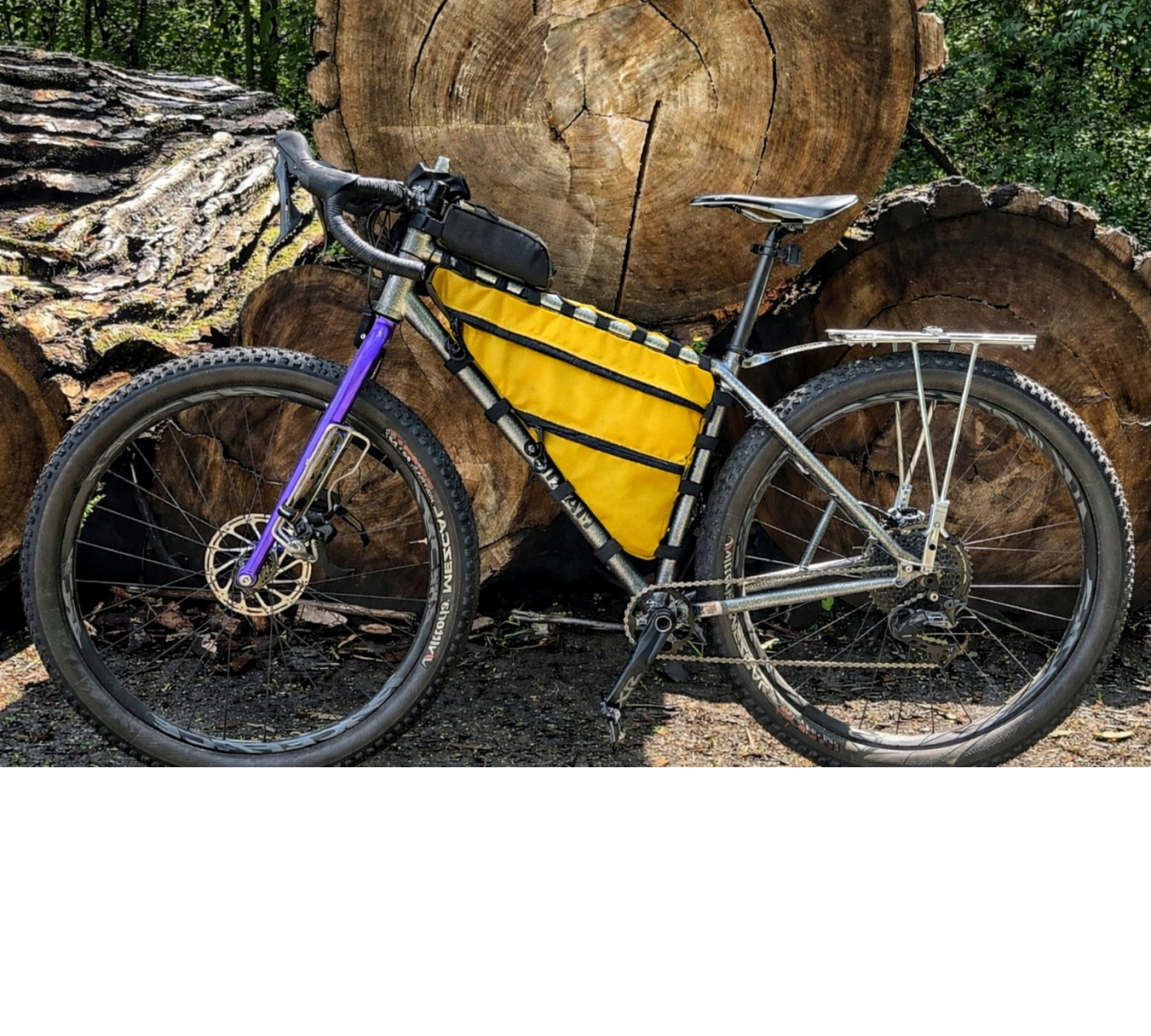 Custom Full Frame Bike Bag by Lesenok