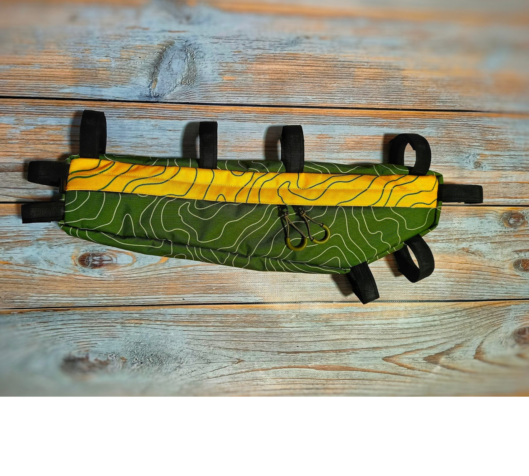 Custom Half Frame Bike Bag Long by Lesenok