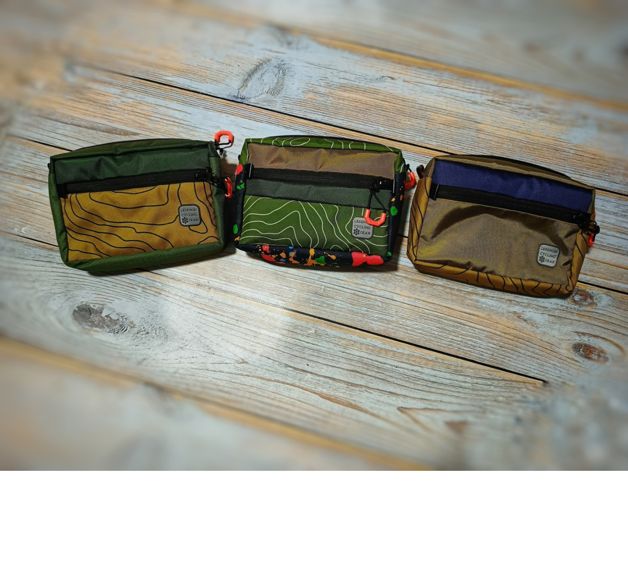 Recycling Mini Handlebar Bike Bag by Lesenok