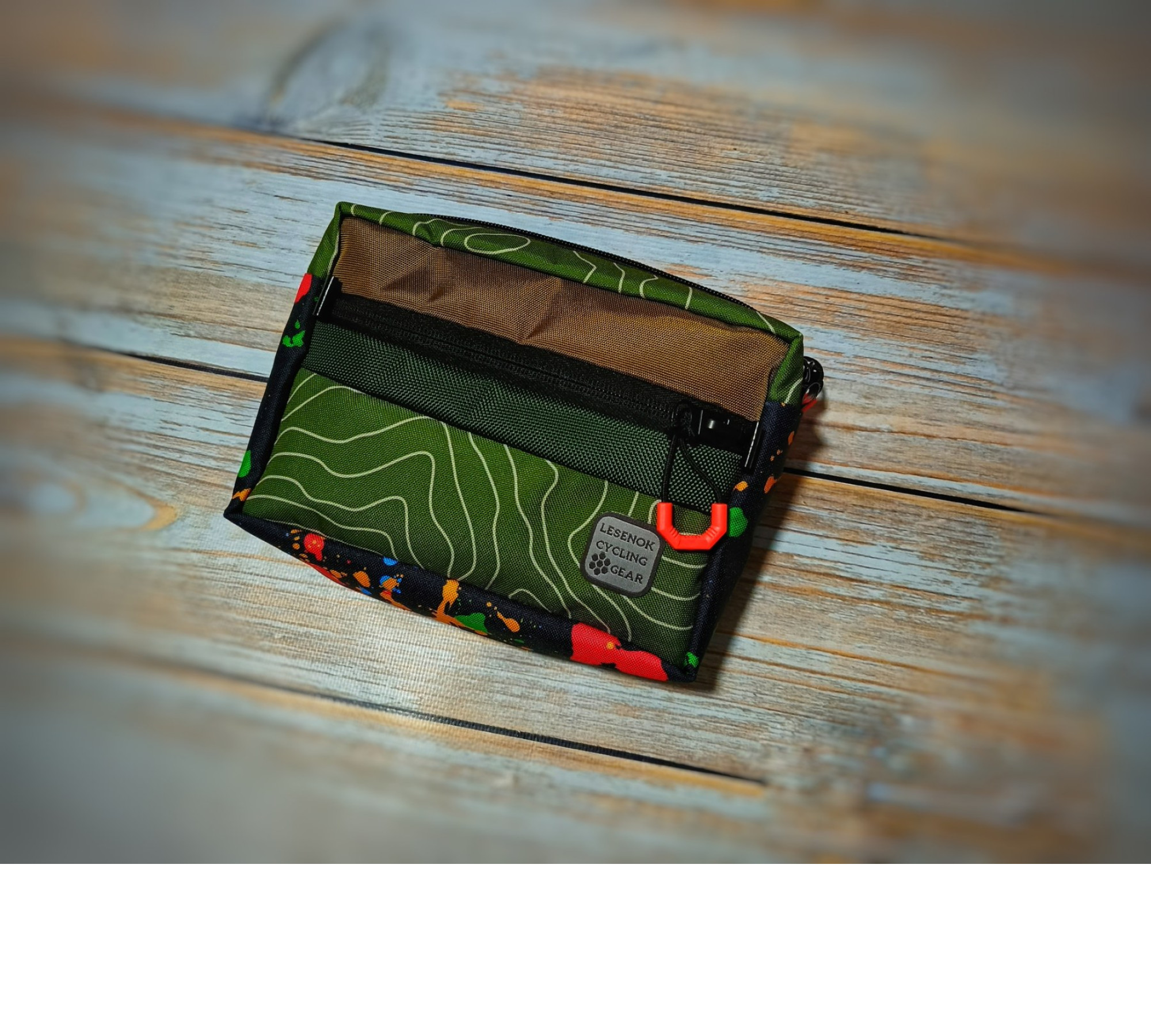 Recycling Mini Handlebar Bike Bag by Lesenok