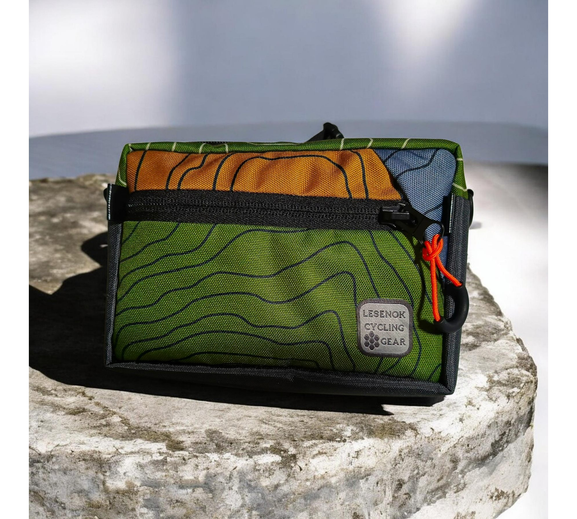 Recycling Mini Handlebar Bike Bag by Lesenok