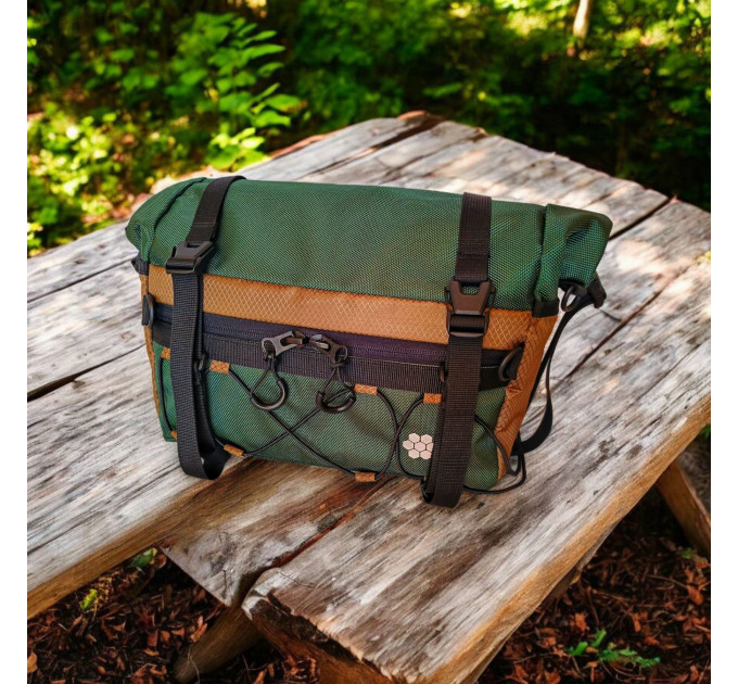 Bike handlebar bag Lesenok "Roll-Top"