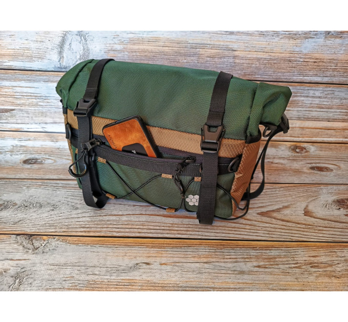 Bike handlebar bag Lesenok "Roll-Top"