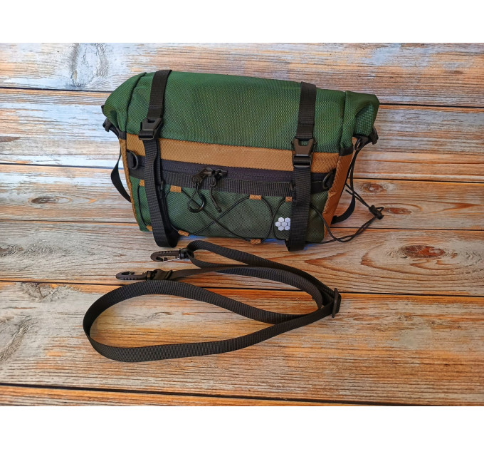 Bike handlebar bag Lesenok "Roll-Top"