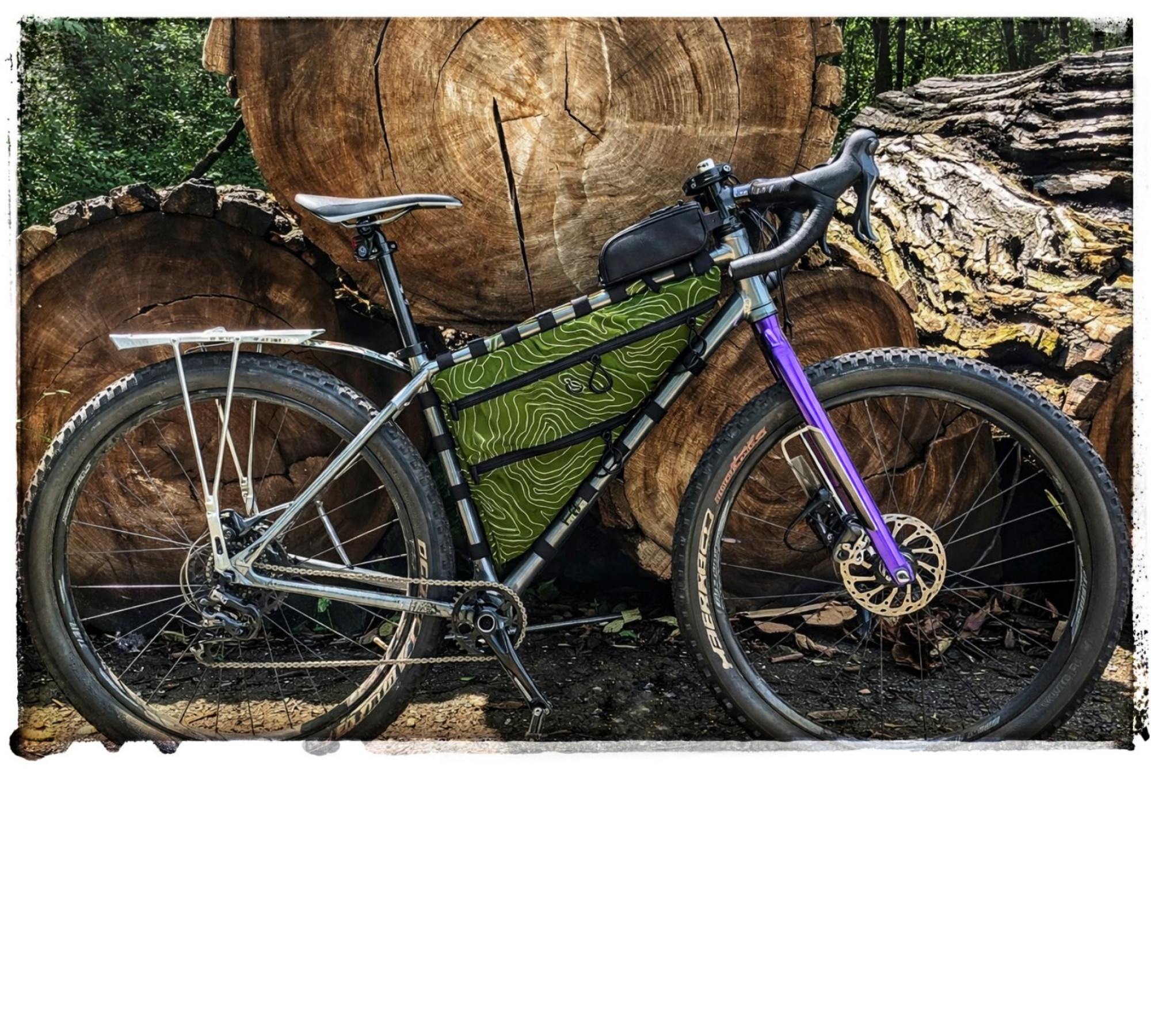 Custom Full Frame Bike Bag by Lesenok