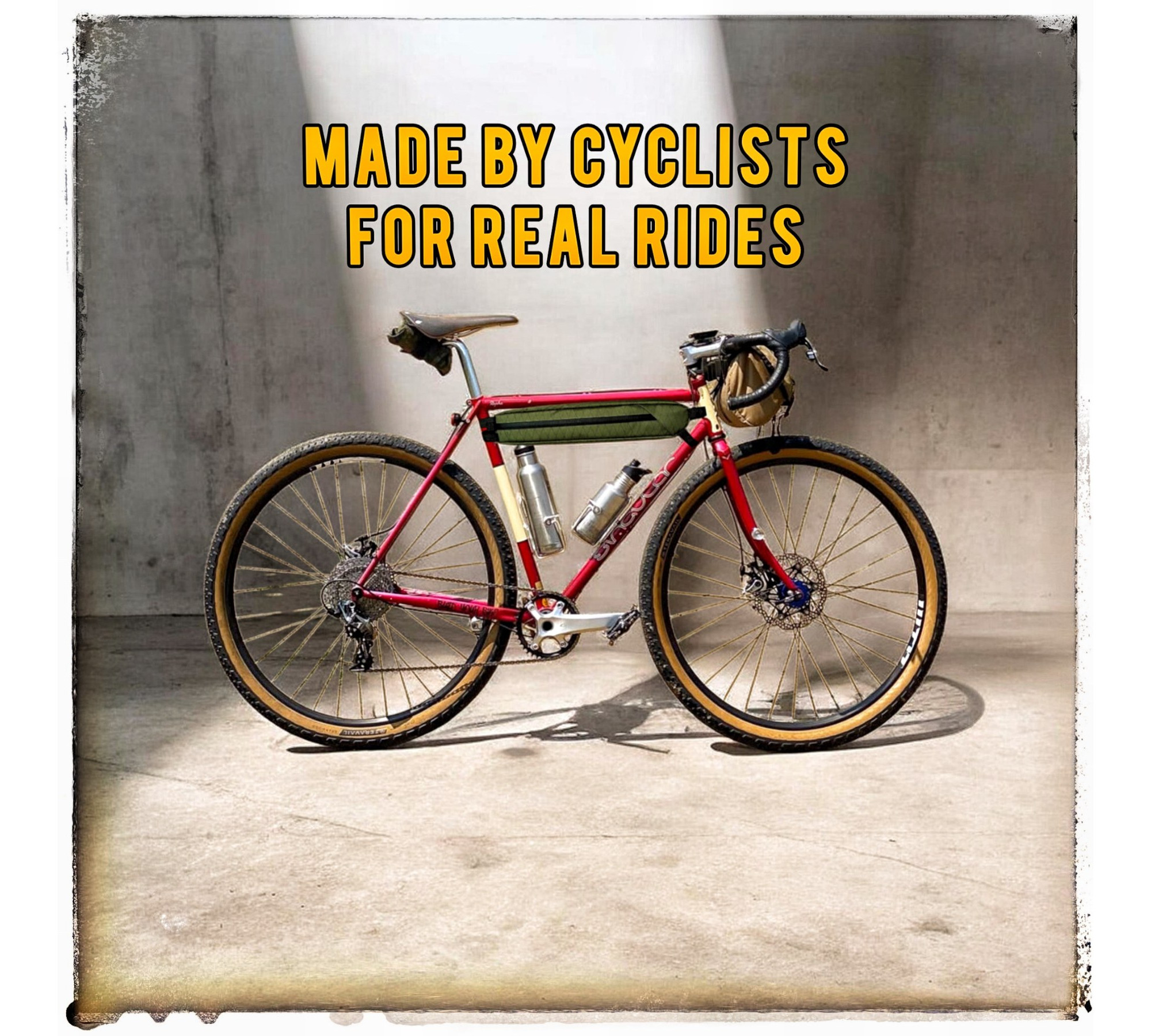 Half Frame Bike Bag Long-X – Custom Frame Bag for Bicycle | Lesenok