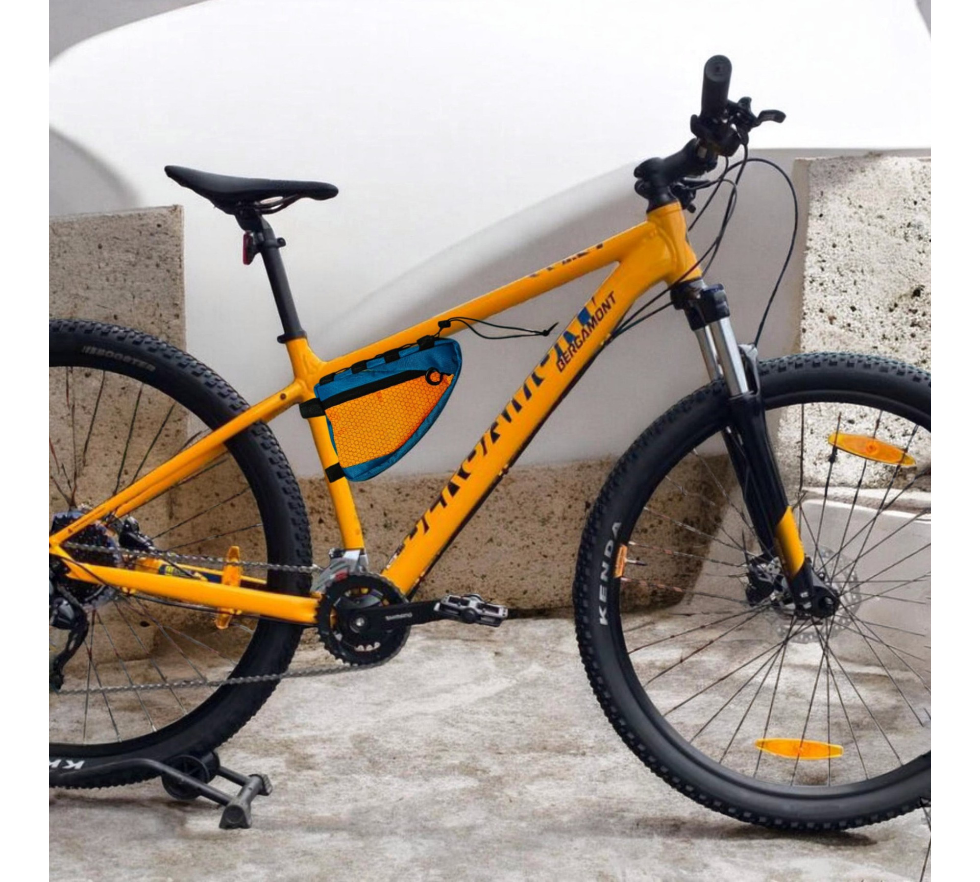 Mini Frame Bag for Bike MINIM | Compact Cycling Bag for City, Gravel & Travel – LESENOK