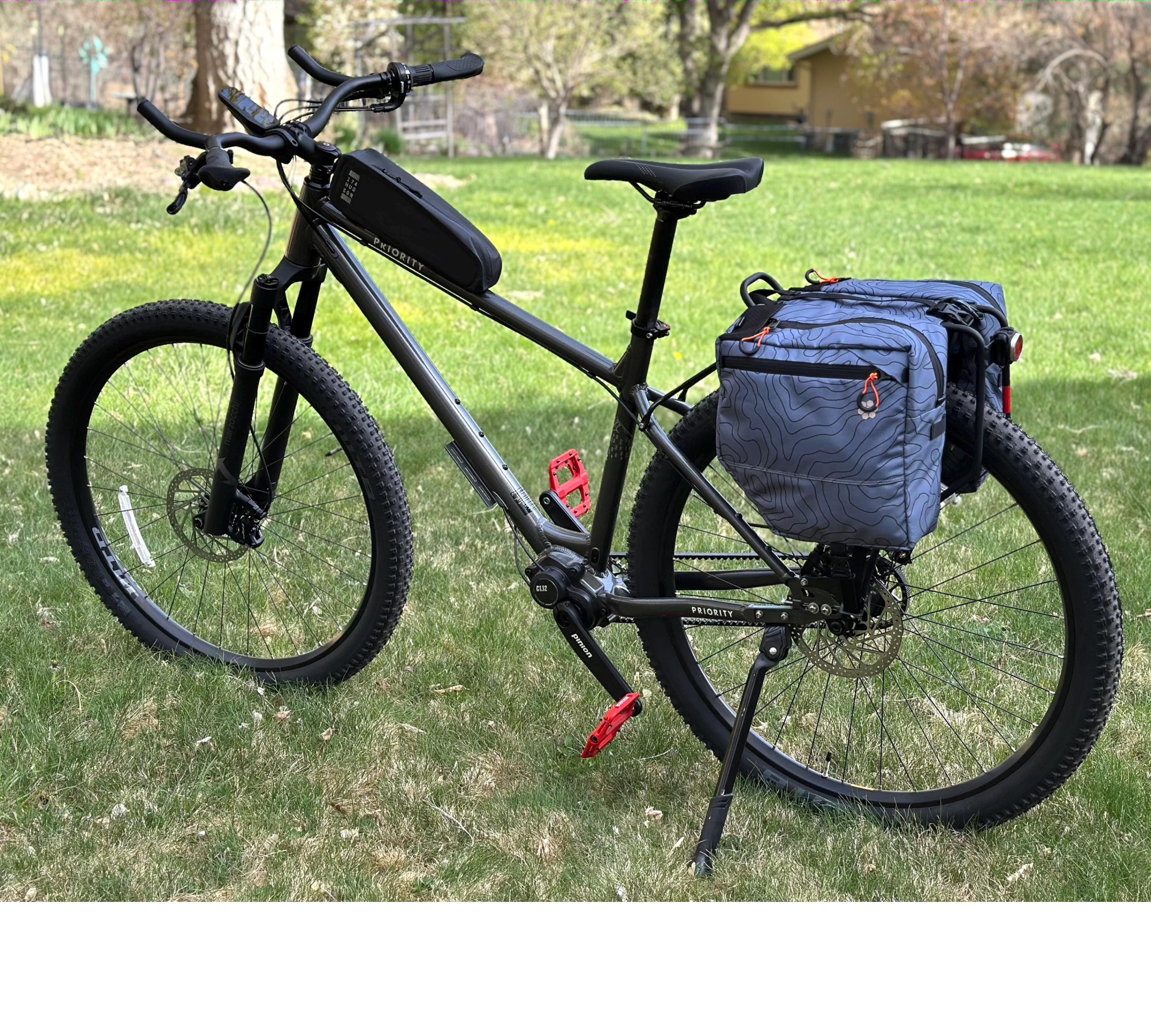 Trunk Bike Bag PROSTIR Leopard  Lesenok
