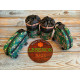 Steb bike bag calibers green/pink Lesenok