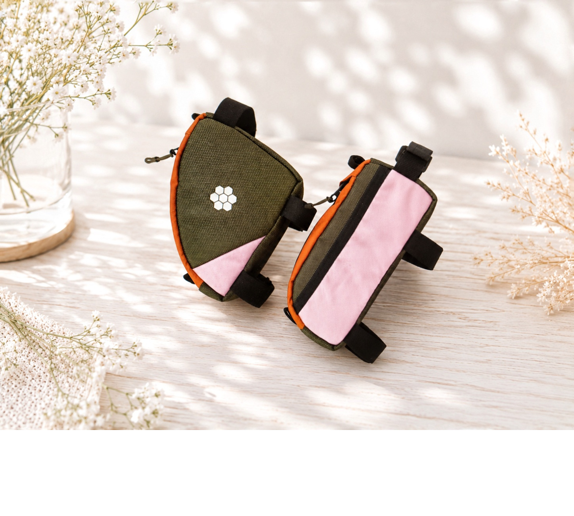 Top Tube Bike Bag Mini Set – Handmade Cycling Bag Set LESENOKTitle
