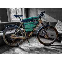  Set-2 Full Frame Bike Bag top tube bag Long Custom color size - Lesenok