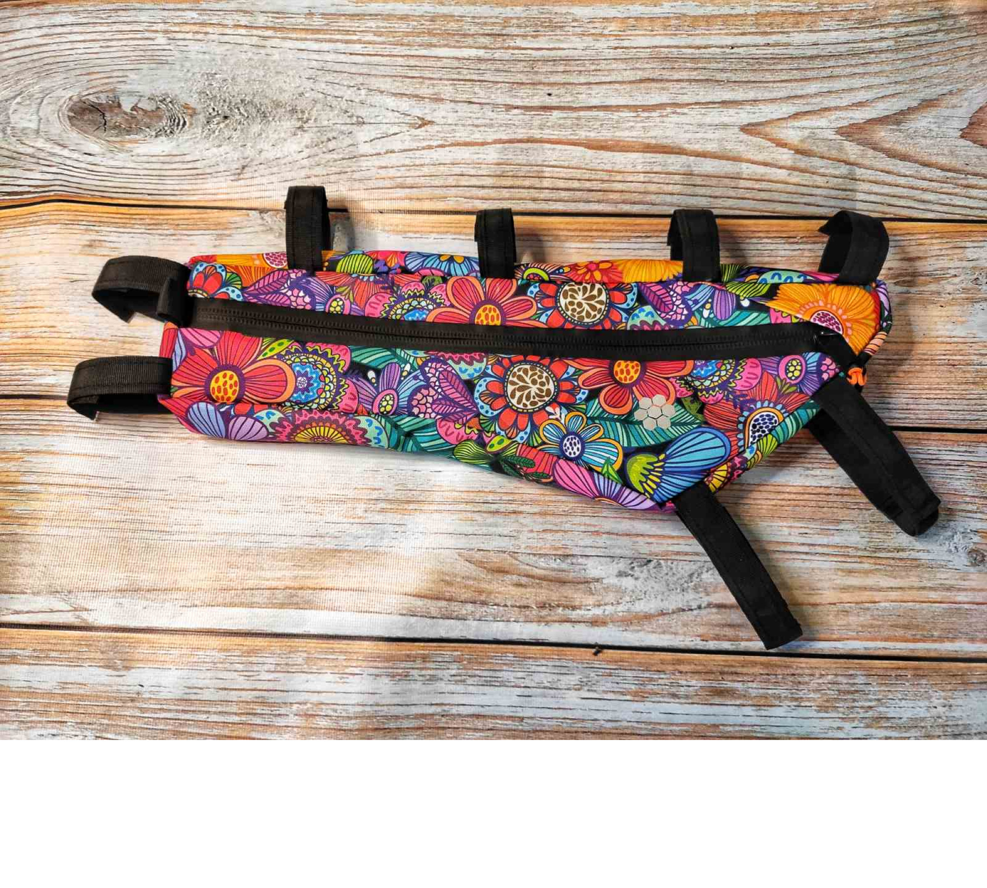 Custom Half Frame Bike Bag Long by Lesenok