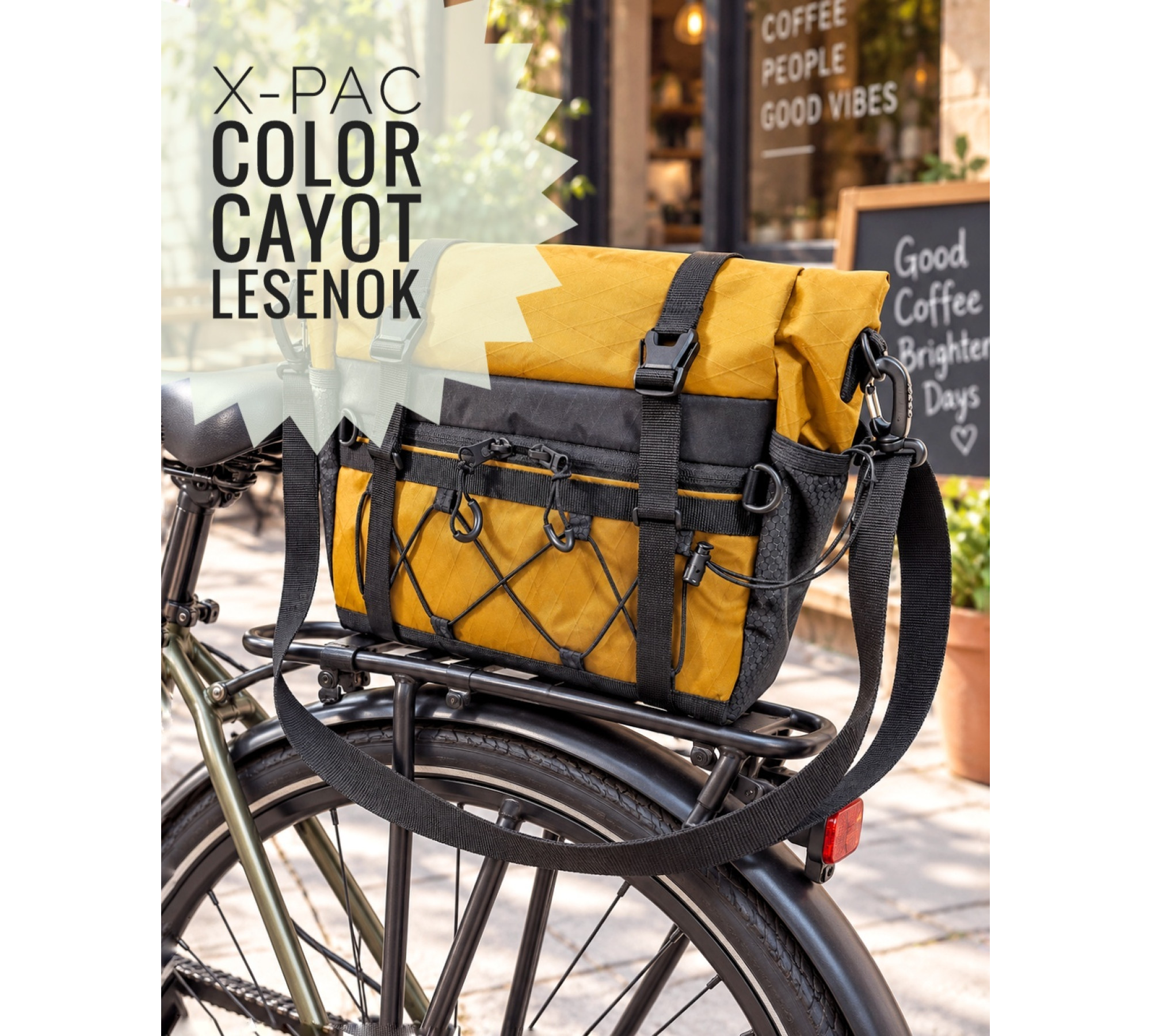 Feeder Clips Bike Feed Bag for Handlebar