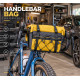 X-Pac Handlebar Bike Bag with Roll-Top Closure