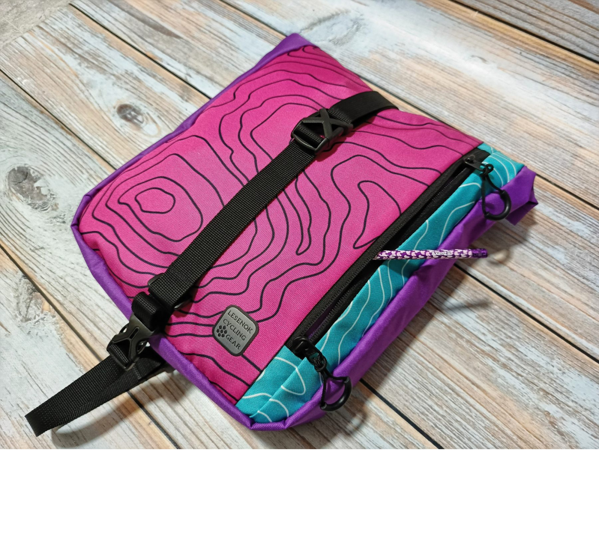FEST Bike Rear Rack Bag for Commuting & Everyday Cycling