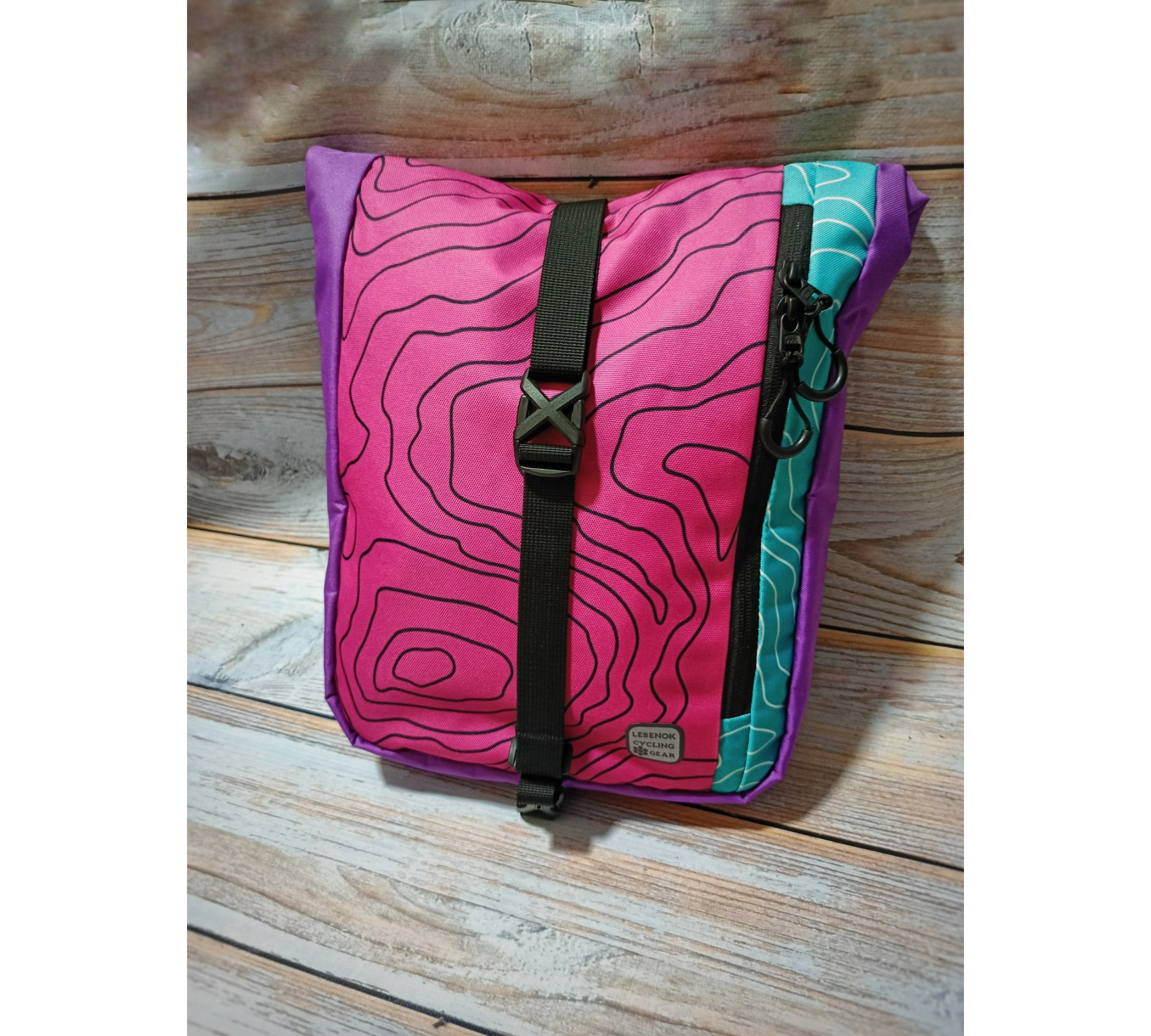 FEST Bike Rear Rack Bag for Commuting & Everyday Cycling