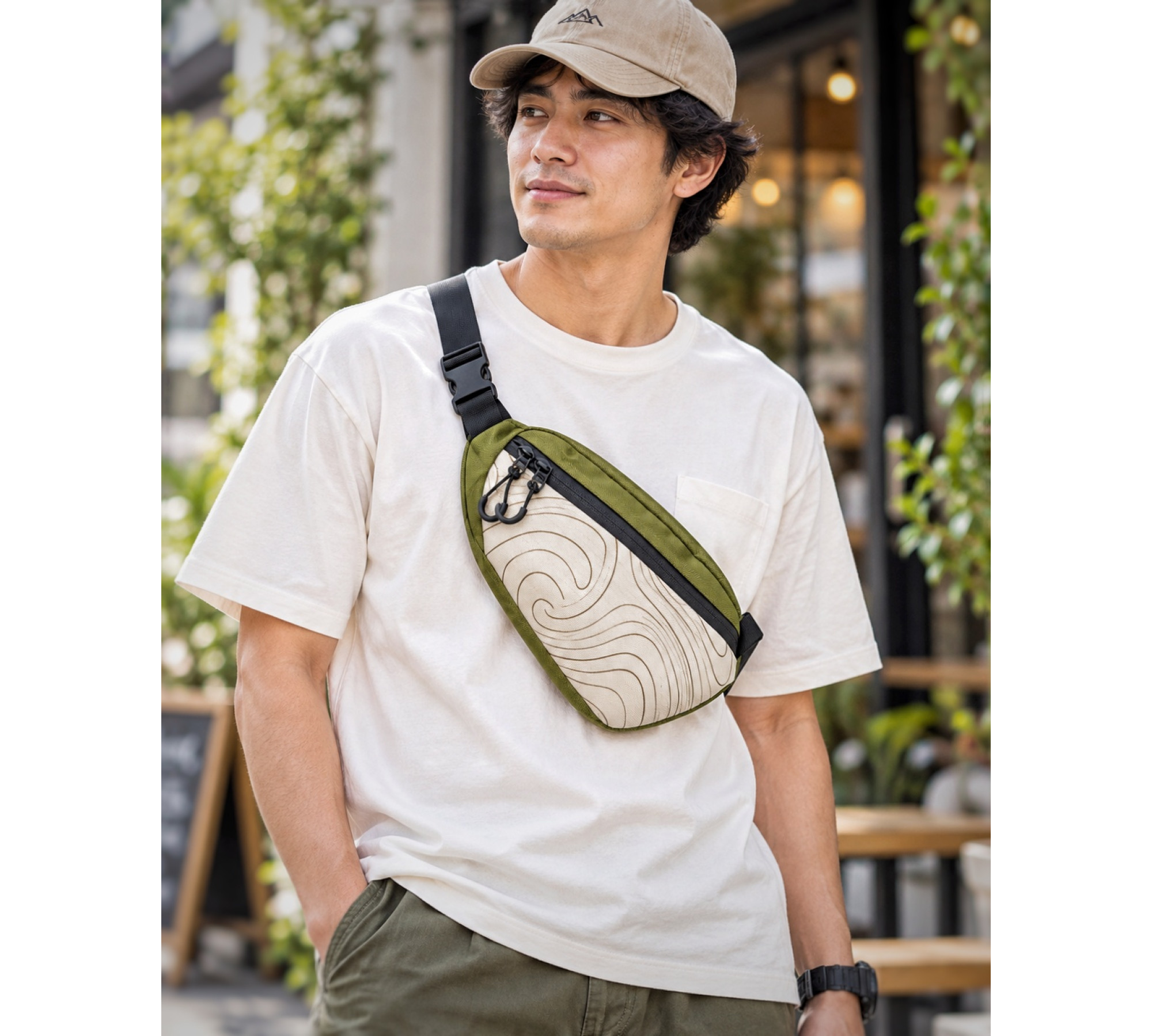 TRVL Cycling Waist Bag for City Rides & Travel