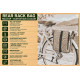 FEST Bike Rear Rack Bag for Commuting & Everyday Cycling