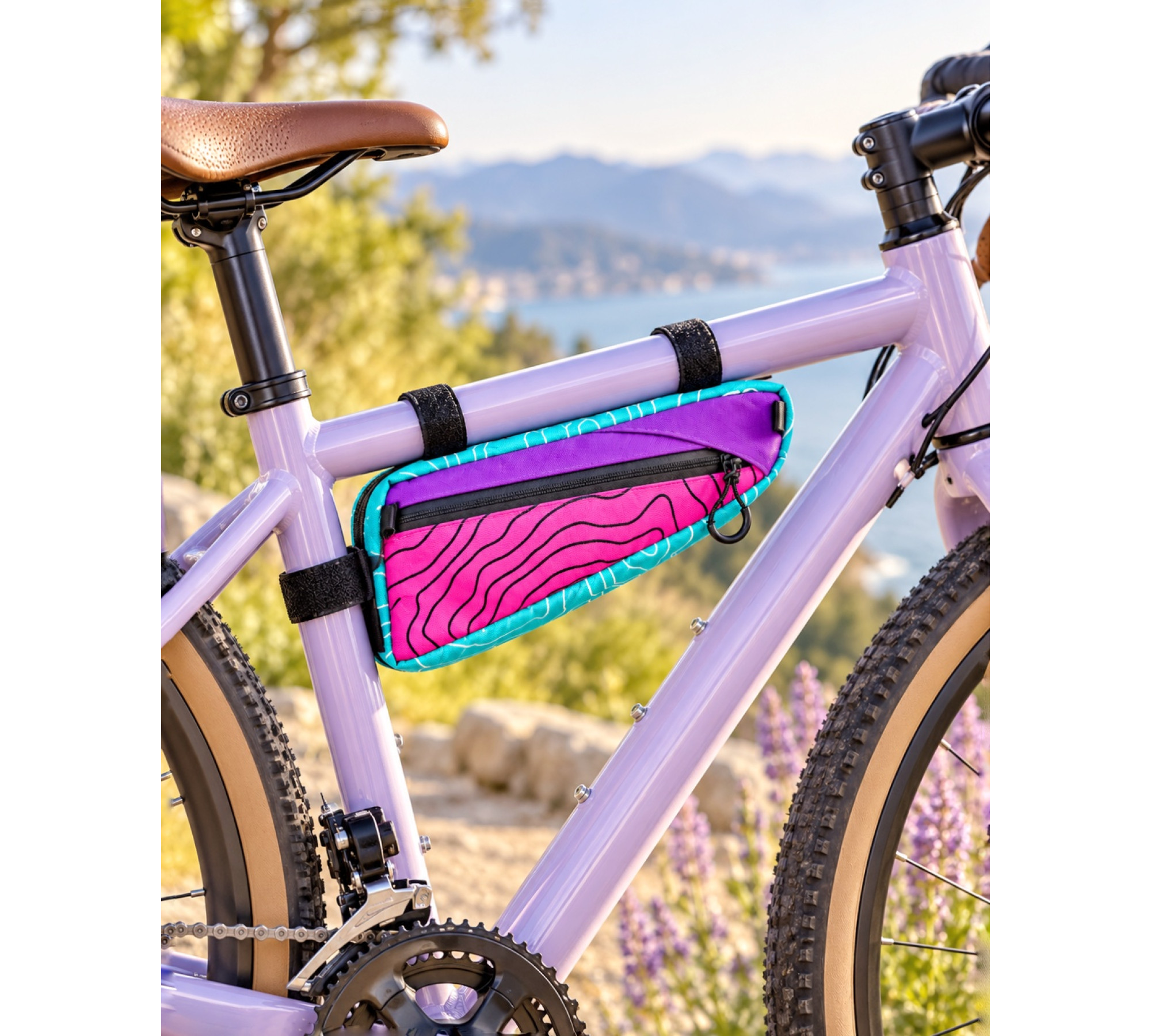 PIKO Custom Half Frame Bike Bag for Gravel & Bikepacking