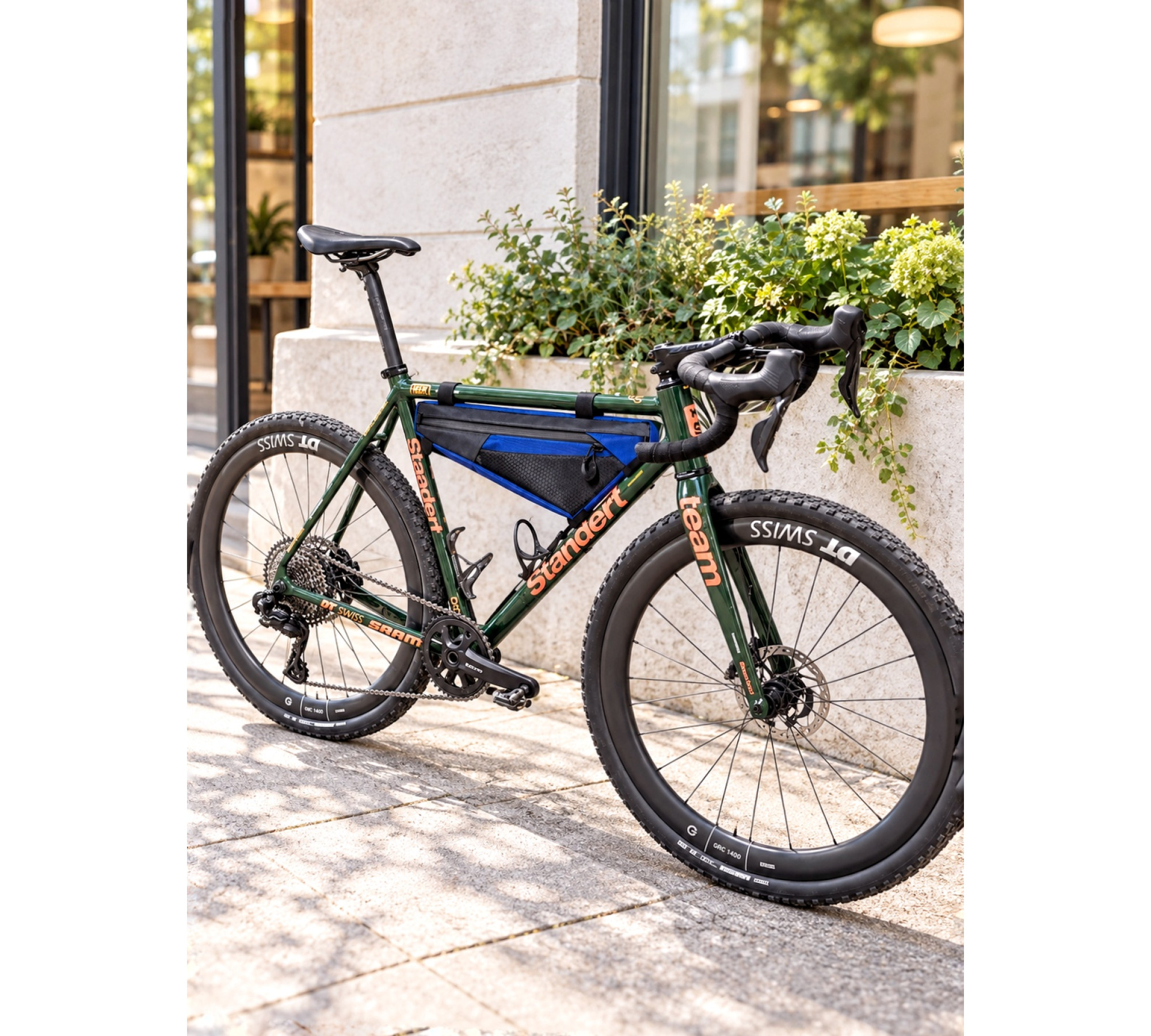 NERO Small Bike Frame Bag for Commuting & Everyday Cycling