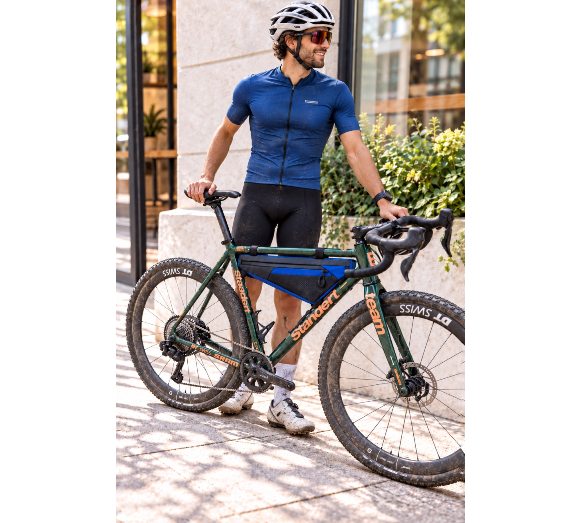 NERO Small Bike Frame Bag for Commuting & Everyday Cycling