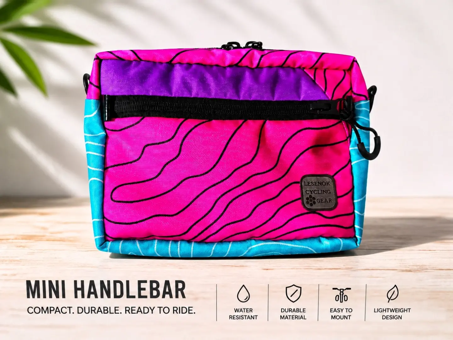 One Bag. Endless Possibilities. 💗
A mini handlebar bag on your bike. A stylish organizer in your backpack. A travel pouc