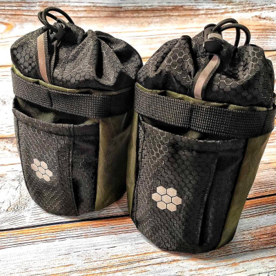 Bicycle Feeder Bag Bike Pack For Gravel Trip Cycle Gifts, Handlebar bag gear, cycling bikepacking, barrel bag mini, gravel pack Lesenok