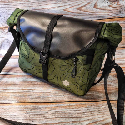 Bicycle Handlebar Bag. Bike bag gear. Cycling bag bike pack. Bikepacking bag custom. Sport bag gifts.