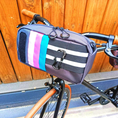 Cycling hip bag Rainbow, Vibrant Multipurpose Bike Bag: Handlebar, Hip & Commuter Cycling Accessory for Women. Cycling hip bag Rainbow, Vibrant Multipurpose Bike Bag: Handlebar, Hip & Commuter Cycling Accessory for Women.
