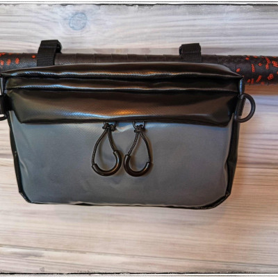 Waist bags Handlebars Waterproof Small Bag|Front Bags Gray Black Color There Is a Choice of colors. Bike Bag cyclists