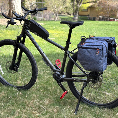 Trunk Bike Bag Custom stile gear, bicycle gear gifts, bicycle saddle bike accessories bag gravel bikepacking, for the city bike bags Lesenok