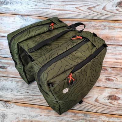 Trunk Bike Bag Custom stile, bicycle gear gifts, bicycle saddle bike accessories bag gravel bikepacking, for the city bike bags Lesenok.