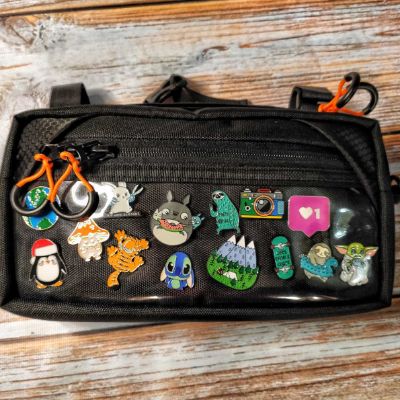 Handlebar ride bag bag clear front Lesenok