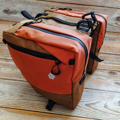 Trunk Bike Bag PROSTIR Colorfull-mustard Lesenok Trunk Bike Bag PROSTIR Colorfull-mustard Lesenok