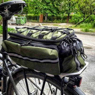 Panniers bags Bicycle pack SIGMA-8 Oliva Lesenok