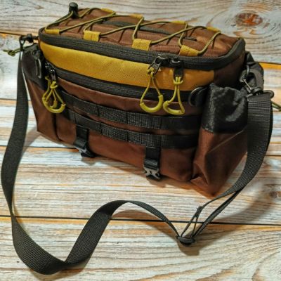 Front Rack Bike Bag VENTURES  Brown\khaki Lesenok