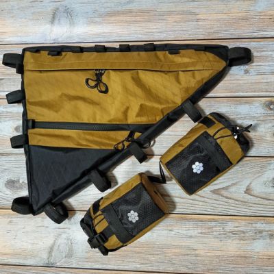 X-Pac Bike Bag Set | Frame Bag + Two Feed Bags | Lesenok