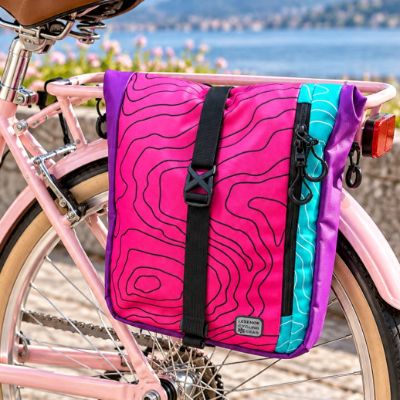 FEST Bike Rear Rack Bag | Colorful Trunk Bag | Lesenok