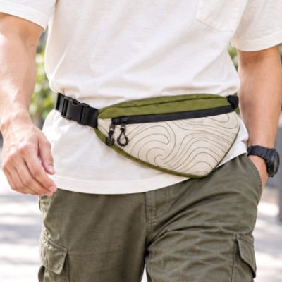 TRVL Cycling Waist Bag | Crossbody Bike Bag | Lesenok